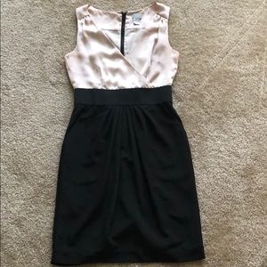 H&M pink and black dress with pockets - size 6